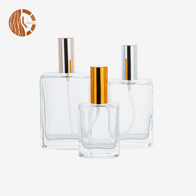 Square Mist Spray Perfume Bottle